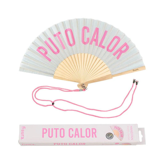 Abanico Puto calor gris Les Trouvailles de Tolède