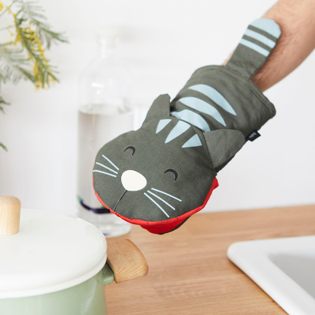 Manopla de cocina Gato Les Trouvailles de Tolède