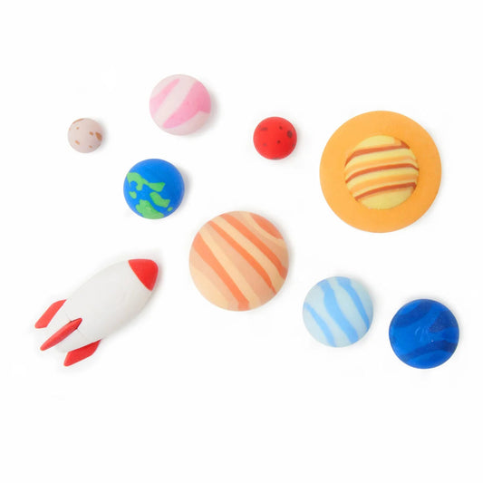 Set de 9 gomas “Sistema Solar” – Legami Milano Les Trouvailles de Tolède