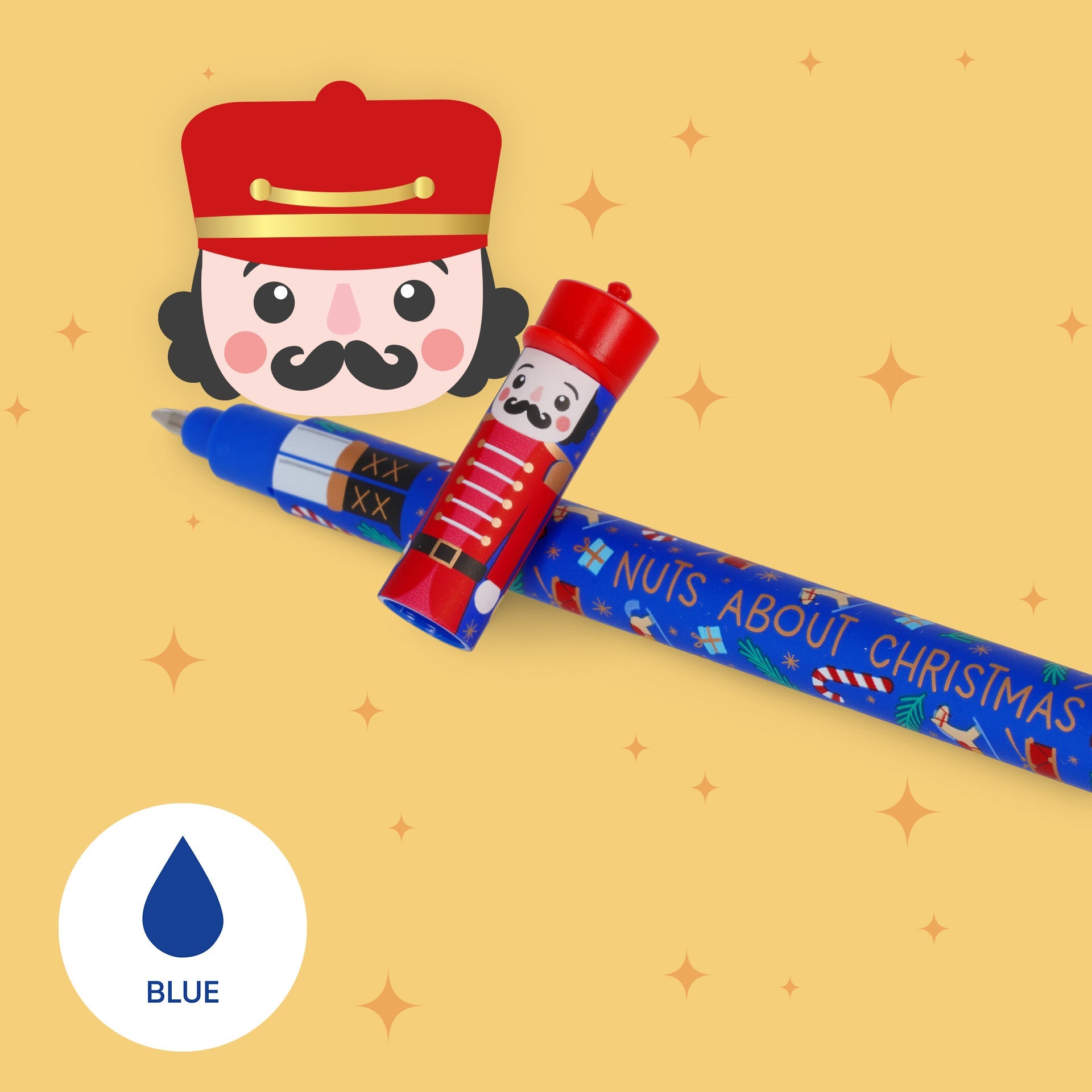 Set de 3 bolígrafos borrables - Edición limitada de Navidad Les Trouvailles de Tolède