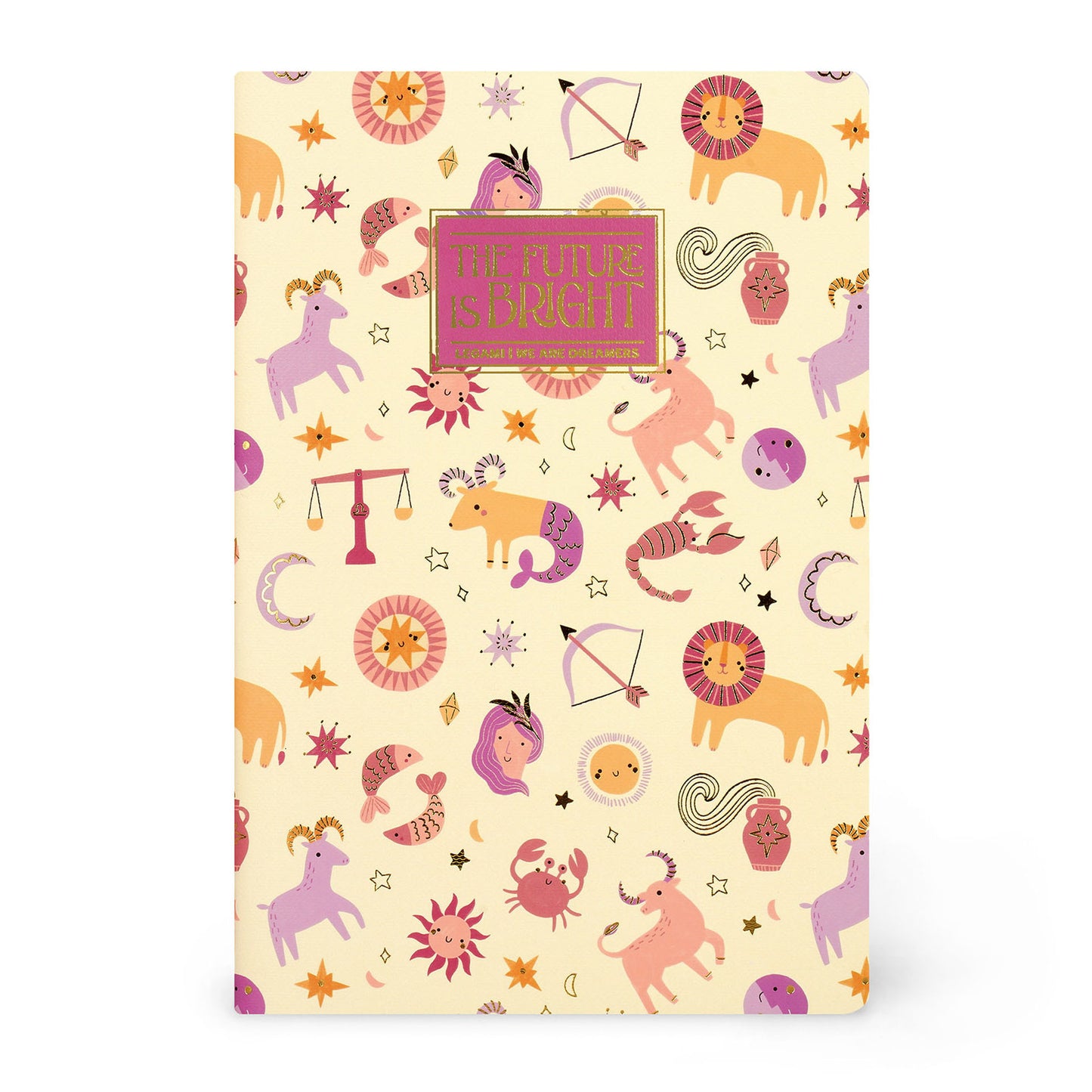 Cahier A5 Pages Blanches – Thème Zodiac