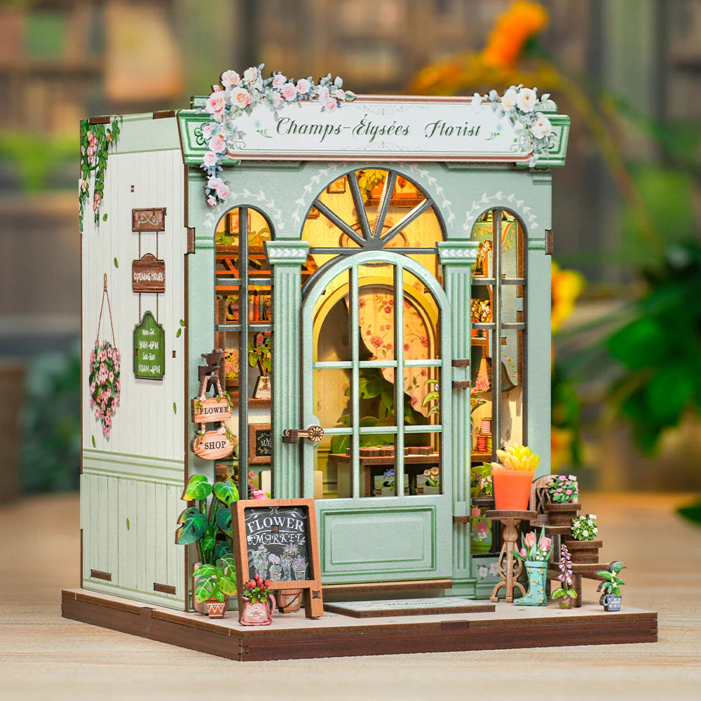 Kit DIY Miniatura – “Champs-Élysées Florist” Les Trouvailles de Tolède