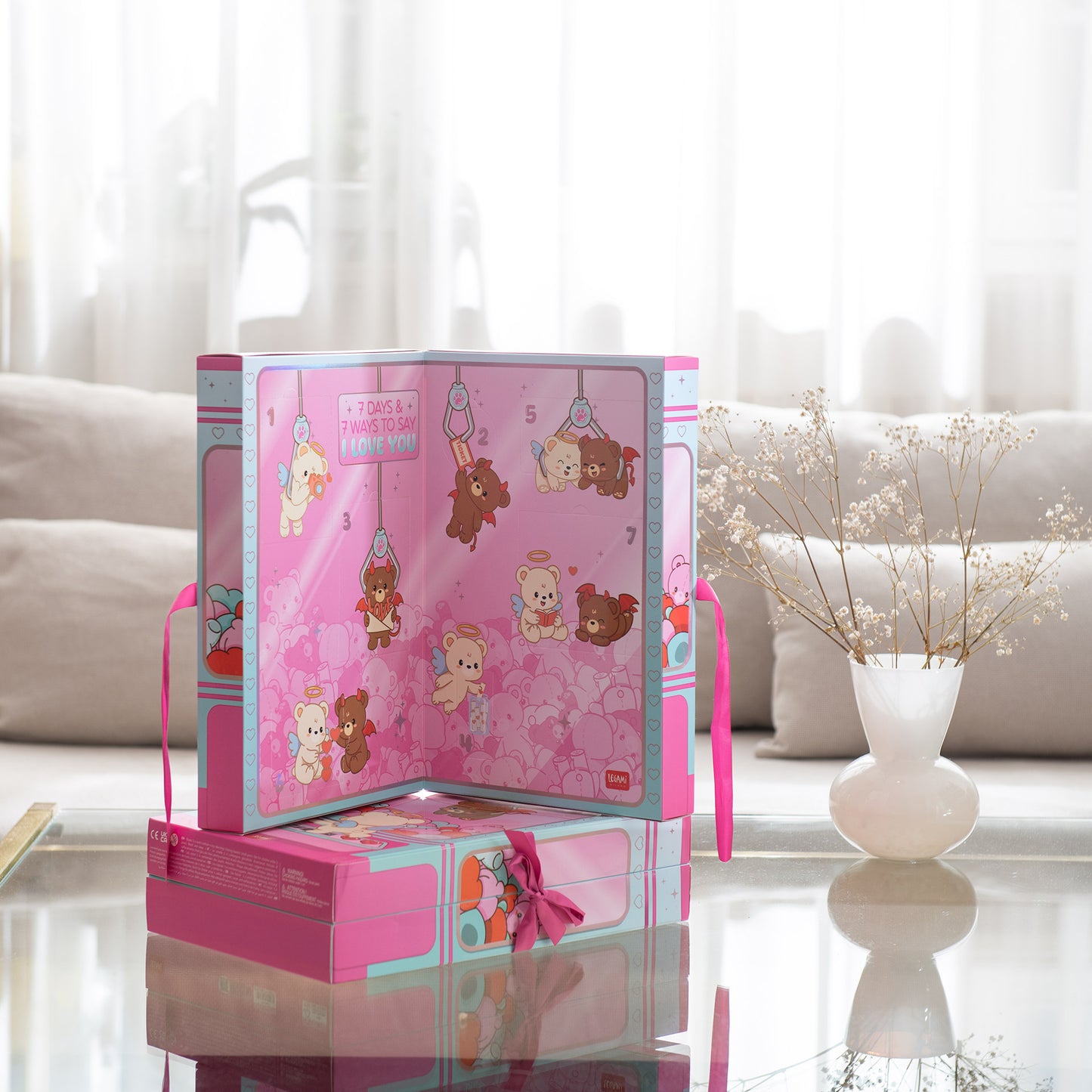 Coffret cadeau Saint-Valentin Legami – 7 jours & 7 façons de dire “Je t’aime”