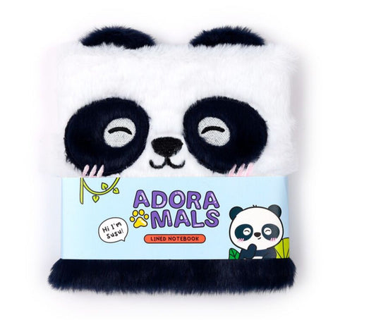 Libreta Peluda A5 Panda 🐼 – Adoramals Les Trouvailles de Tolède