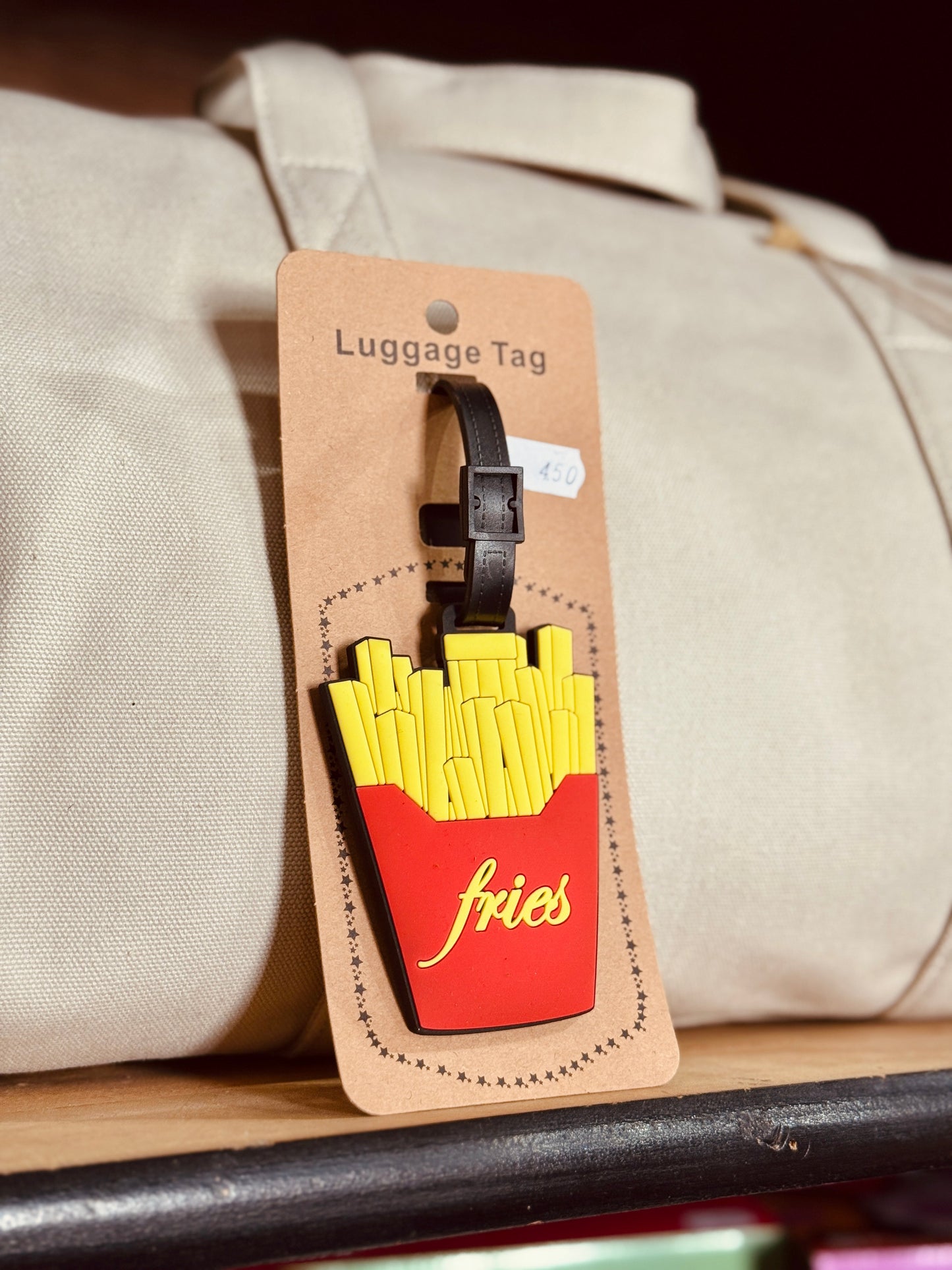 Etiquetas de equipaje originales Les Trouvailles de Tolède