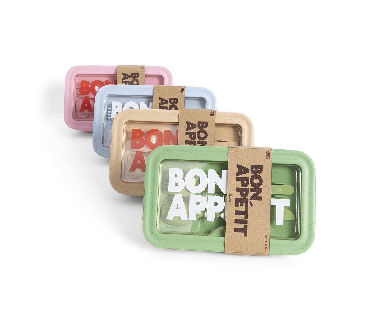 Lunch Box Bon Appétit – Ecológica y Práctica Les Trouvailles de Tolède