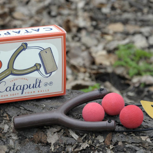 Catapulta con 4 Bolas de Espuma – Juego Clásico Seguro Les Trouvailles de Tolède