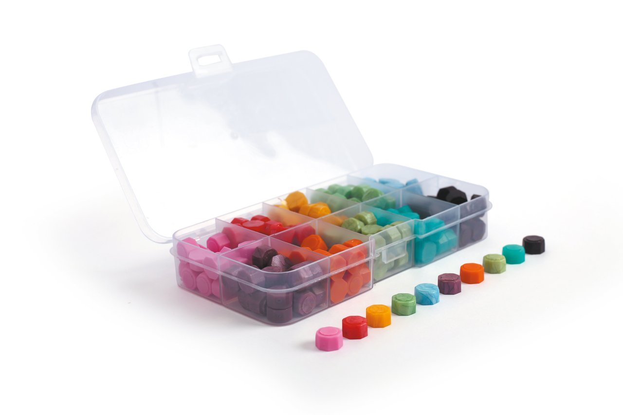 Perlas de cera para sellar – Colores vivos Les Trouvailles de Tolède