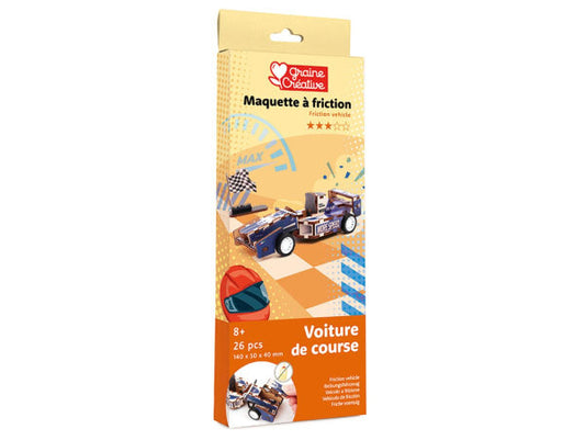 Maqueta a Fricción – Coche de Carreras para Construir Les Trouvailles de Tolède