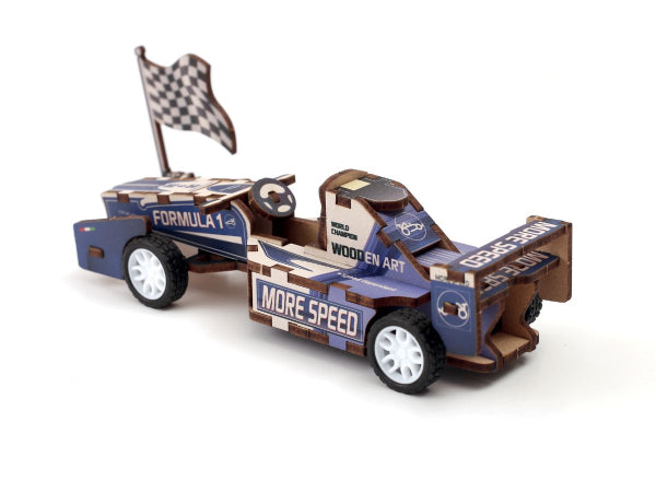 Maqueta a Fricción – Coche de Carreras para Construir Les Trouvailles de Tolède