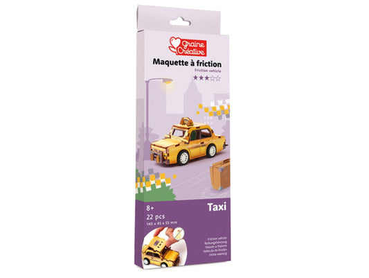 Maqueta a Fricción – Taxi para Construir Les Trouvailles de Tolède