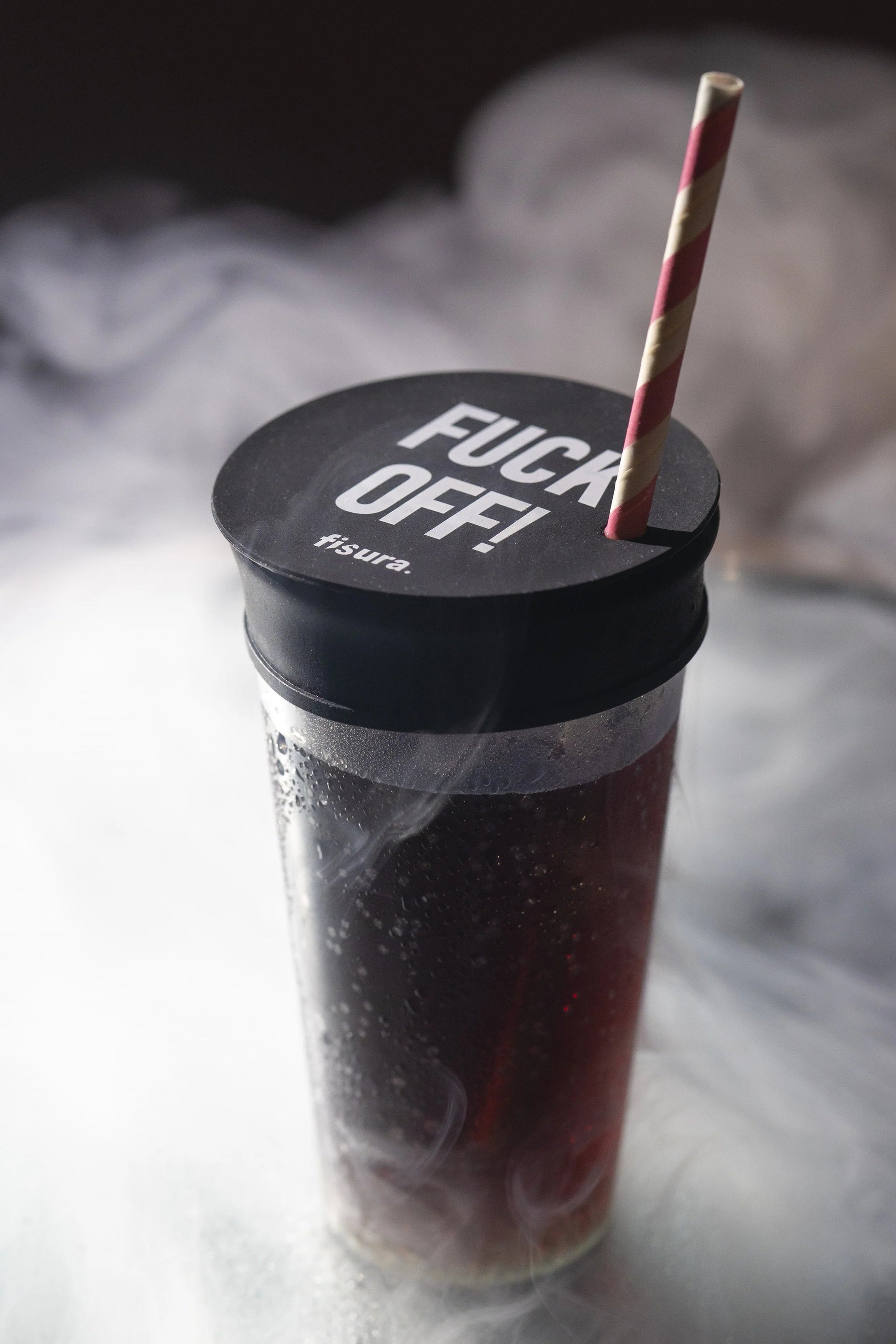 Tapa vasos antídroga “Fuck Off” Les Trouvailles de Tolède