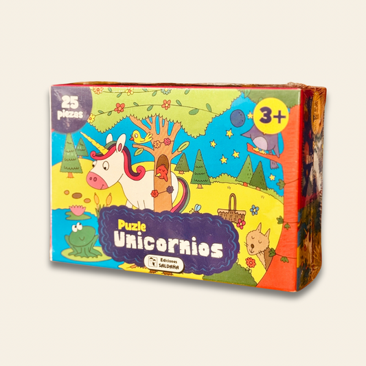 Puzzle infantil “Unicornio” – 25 piezas Les Trouvailles de Tolède