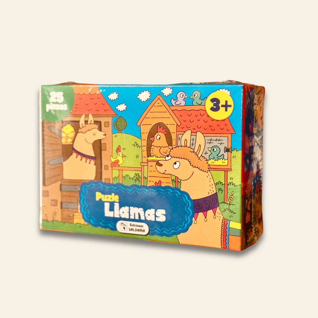 Puzzle infantil “Llamas” – 25 piezas Les Trouvailles de Tolède