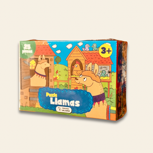Puzzle infantil “Llamas” – 25 piezas Les Trouvailles de Tolède