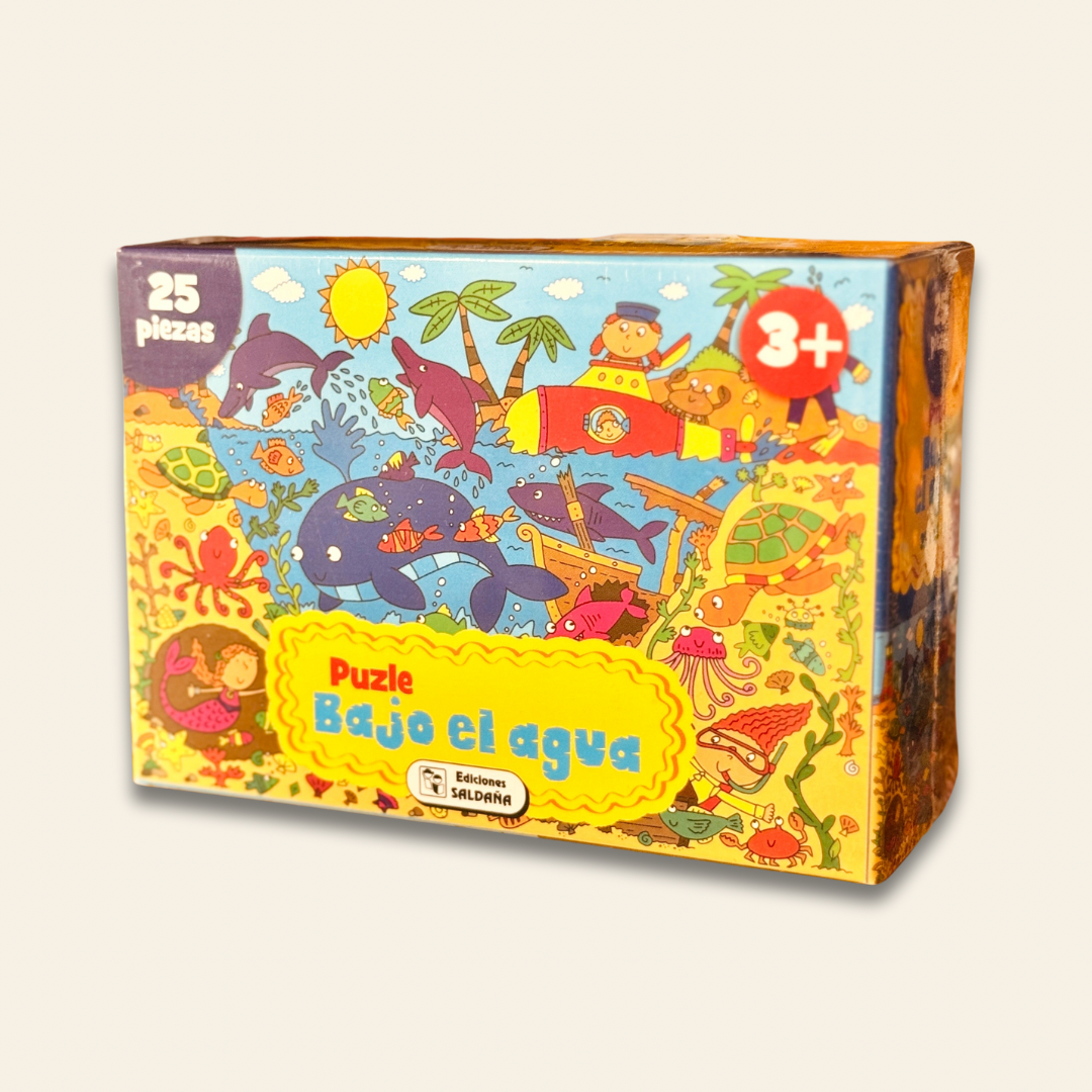 Puzzle infantil “Bajo el Agua” – 25 piezas Les Trouvailles de Tolède
