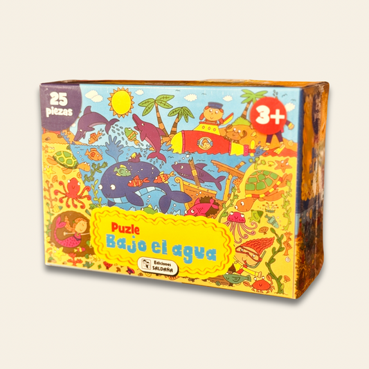 Puzzle infantil “Bajo el Agua” – 25 piezas Les Trouvailles de Tolède