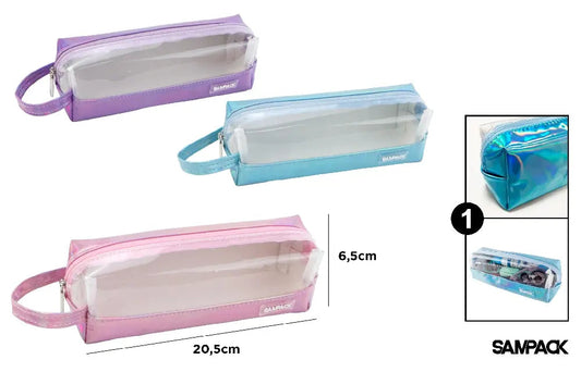 Estuche transparente con una cremallera Les Trouvailles de Tolède