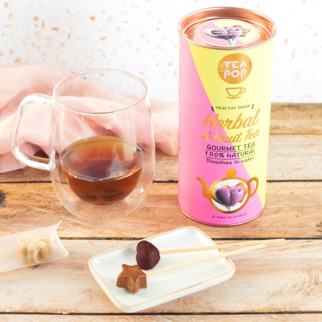 Colección Tea-Pop – Tés de hierbas y frutas Les Trouvailles de Tolède