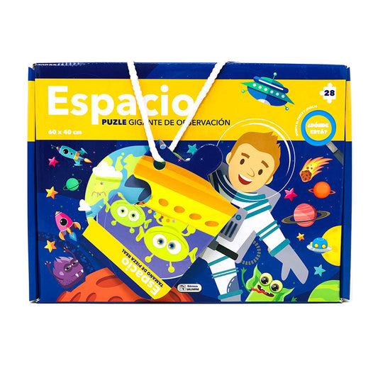 Puzzle Gigante de Observación “Espacio” – 28 Piezas Les Trouvailles de Tolède