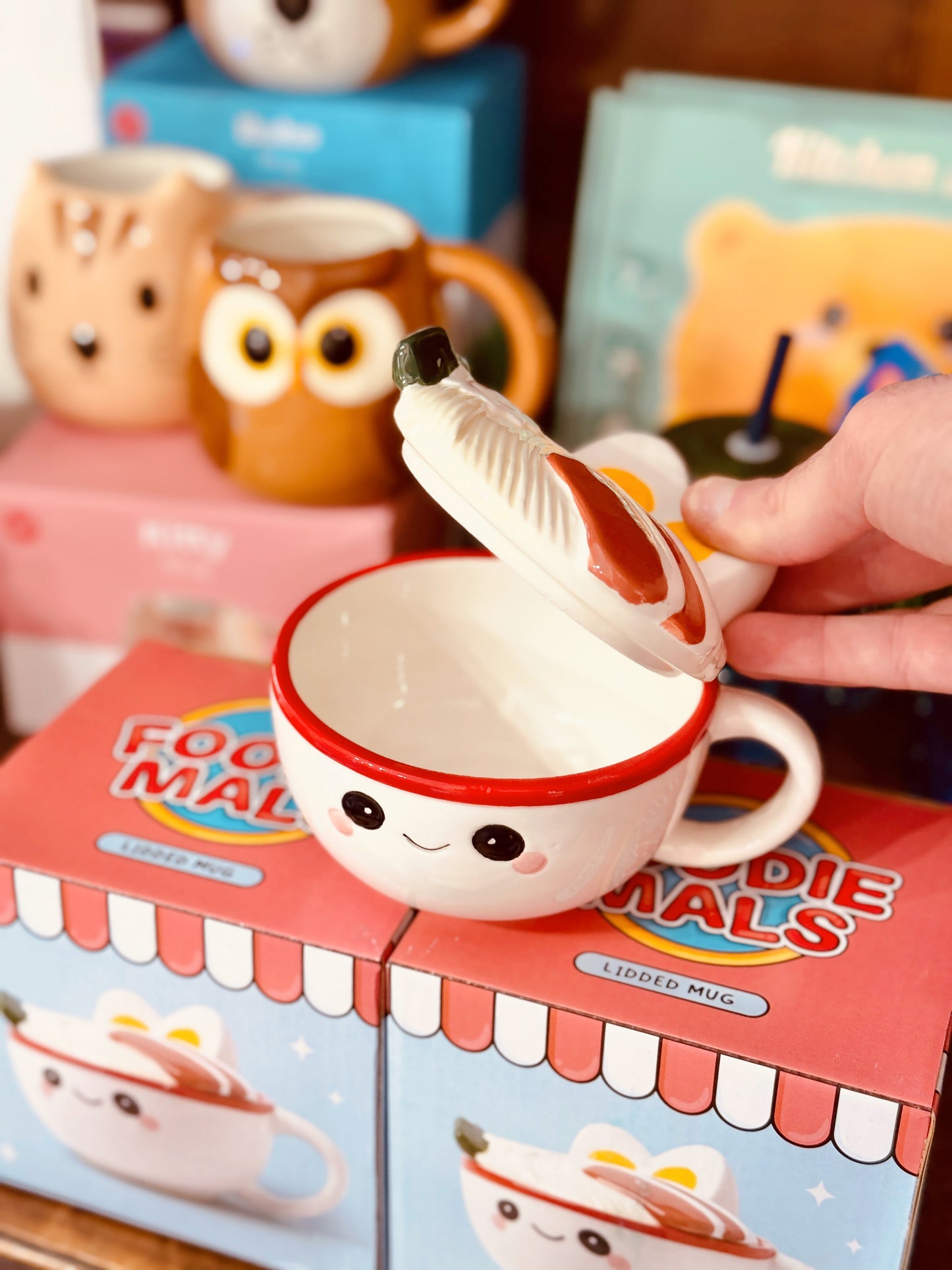 Taza ramen con tapa Nori Les Trouvailles de Tolède