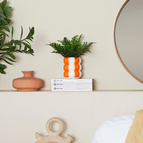 Maceta Floats naranja Les Trouvailles de Tolède