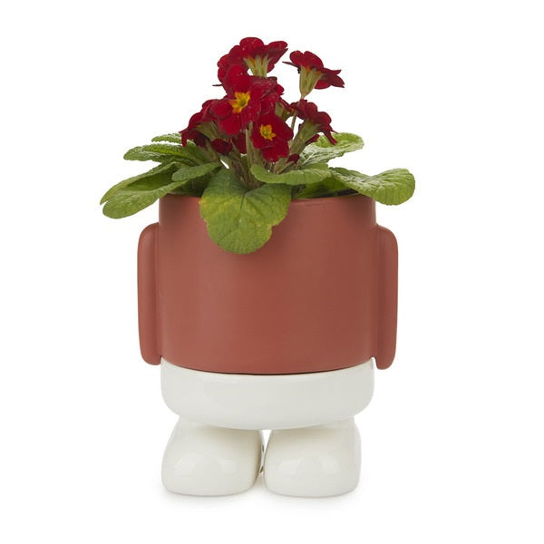 Maceta Mr.Standy rojo Les Trouvailles de Tolède
