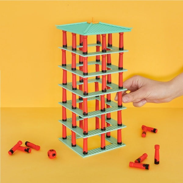 Juego de mesa equilibrio Jinja Les Trouvailles de Tolède
