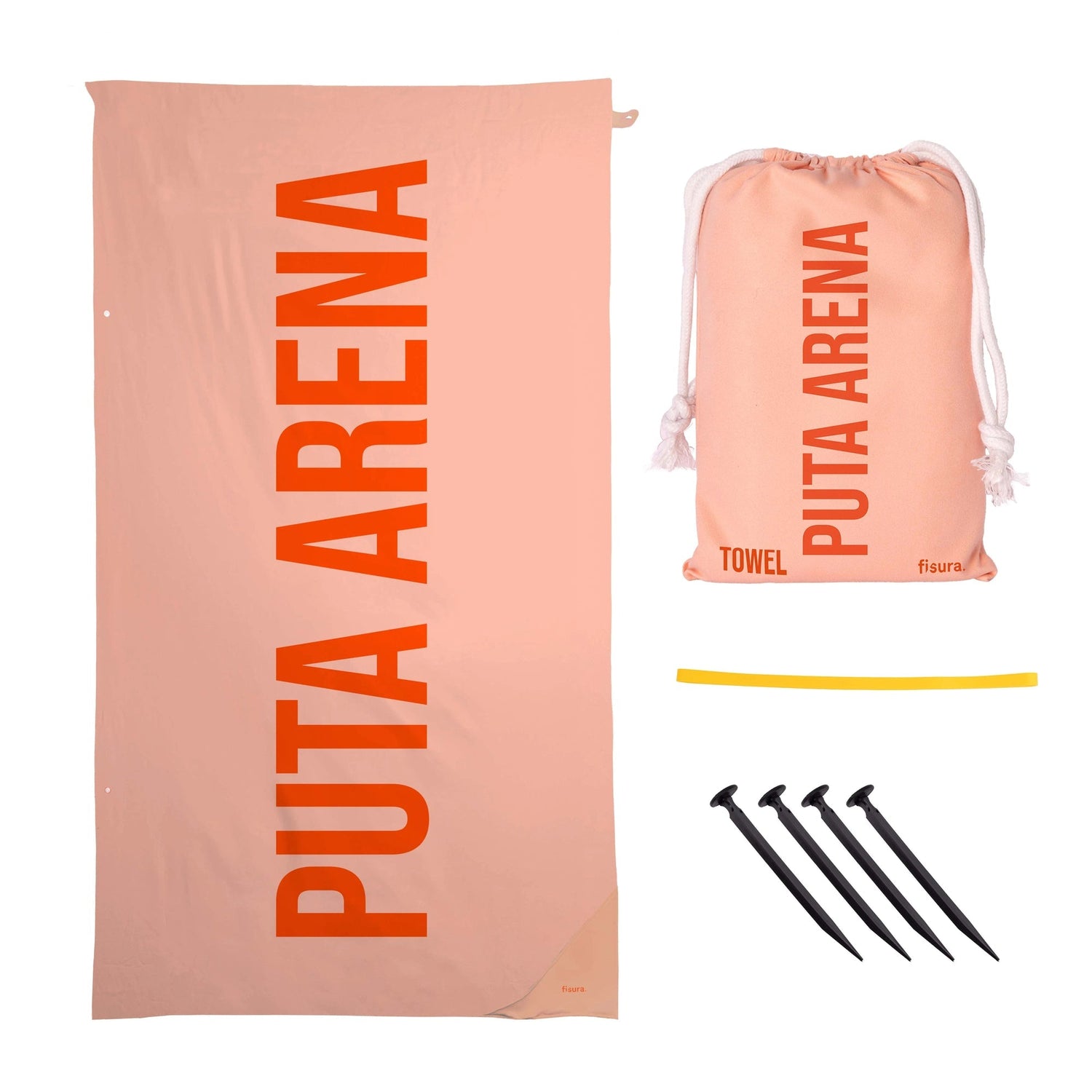 Toalla playa “Puta arena” Les Trouvailles de Tolède