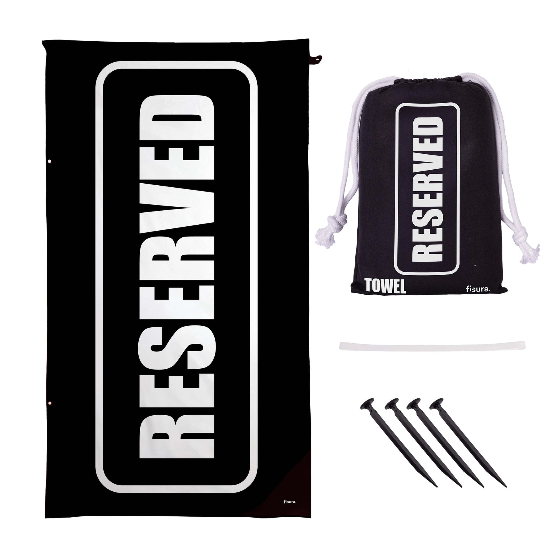 Toalla playa “Reserved” Les Trouvailles de Tolède