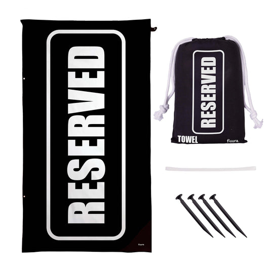 Toalla playa “Reserved” Les Trouvailles de Tolède