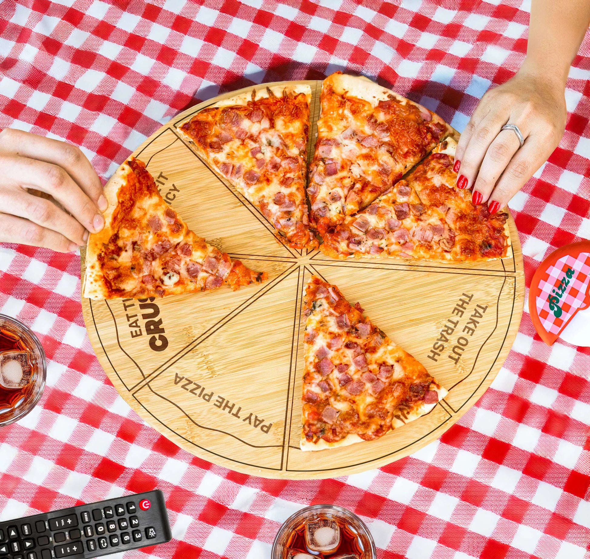 Plato pizza Les Trouvailles de Tolède