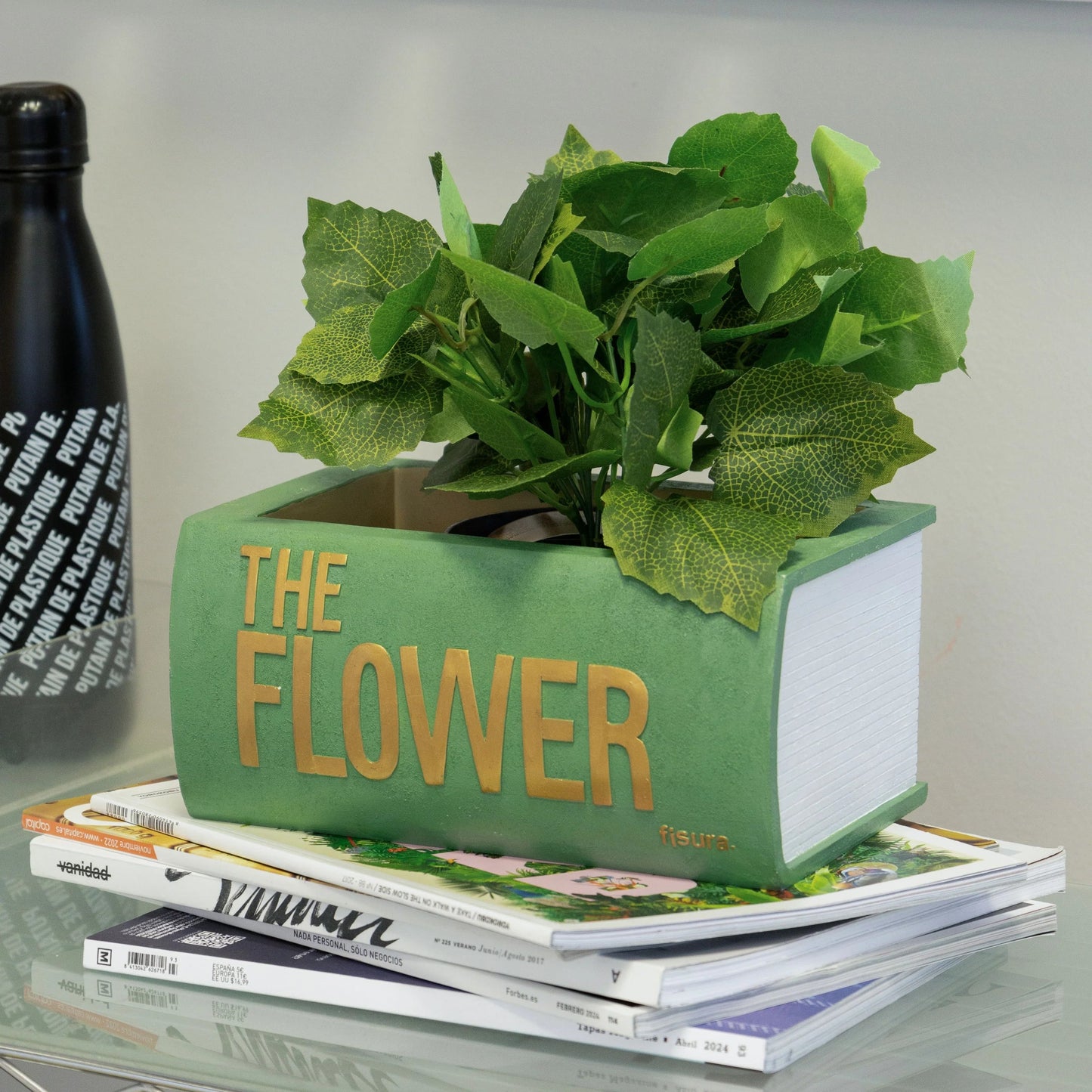 Macetero Libro “The Flower” Les Trouvailles de Tolède