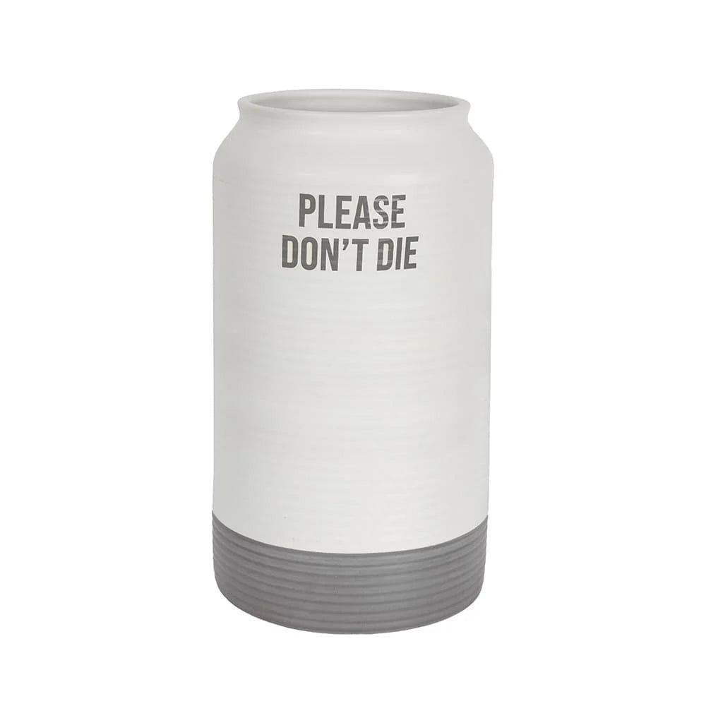Jarrón “Please don’t die” Les Trouvailles de Tolède