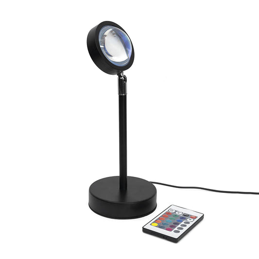 Lámpara de Mesa “Atardecer” (Base negra) Les Trouvailles de Tolède