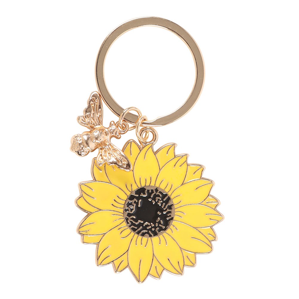Llavero Girasol “You Are My Sunshine” - Charm floral Les Trouvailles de Tolède