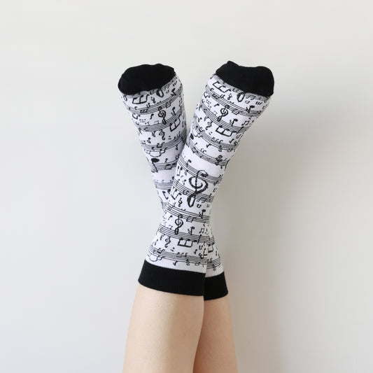Calcetines fantasía – Notas Musicales