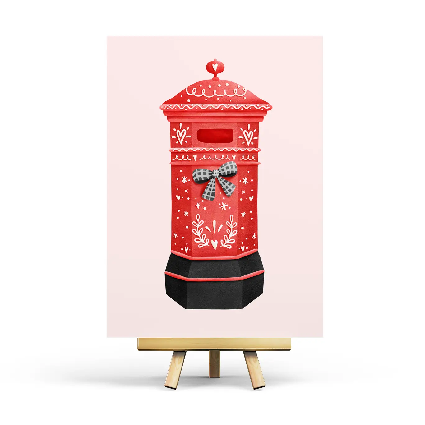 Tarjeta postal - Buzón de Navidad Les Trouvailles de Tolède