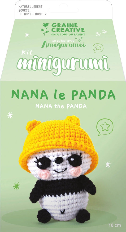 Kit Amigurumi Nana el Panda Les Trouvailles de Tolède