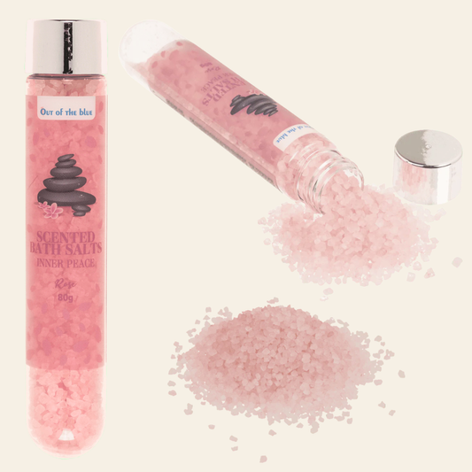Sales de baño perfumadas Rosa Les Trouvailles de Tolède