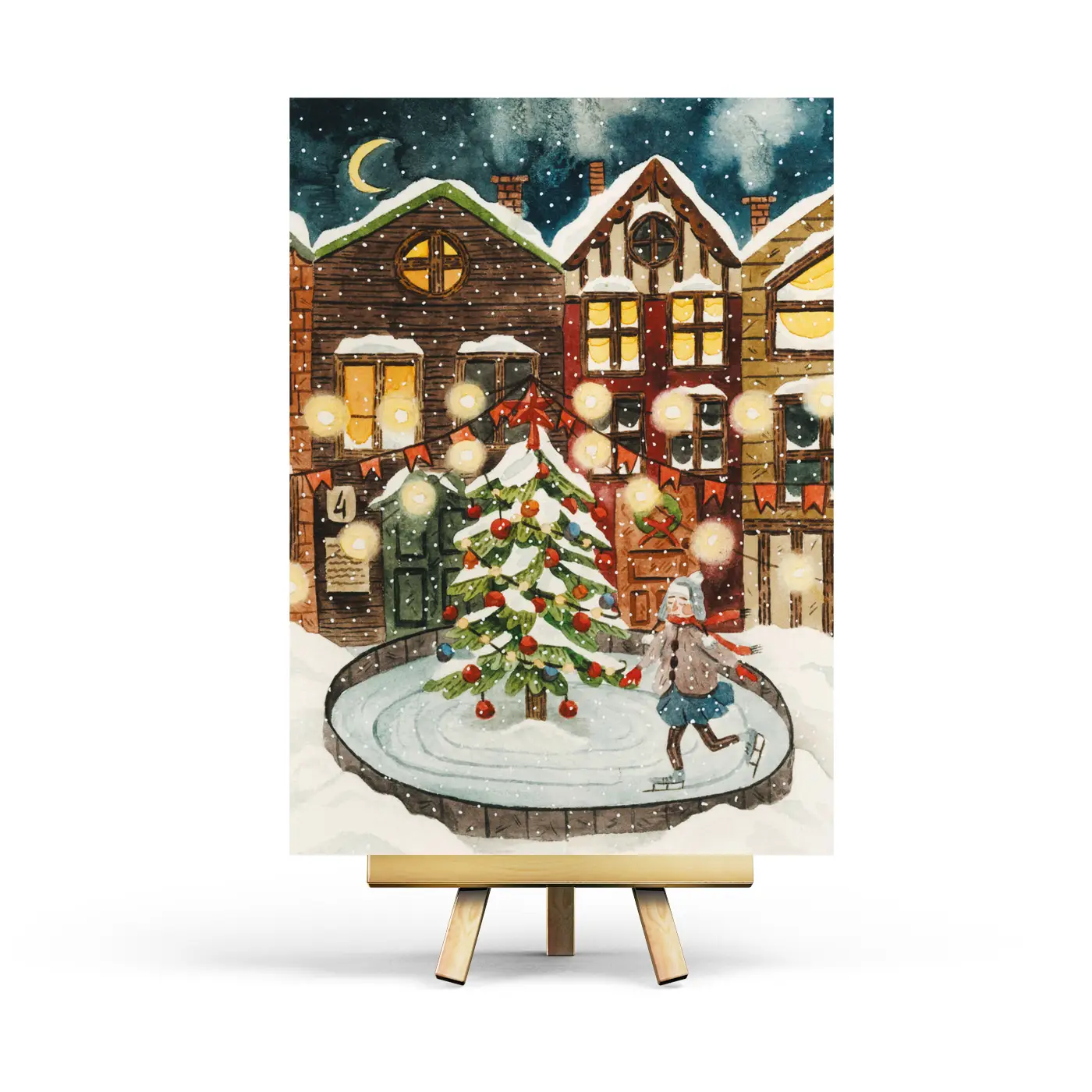 Postale - Porche navideño Les Trouvailles de Tolède