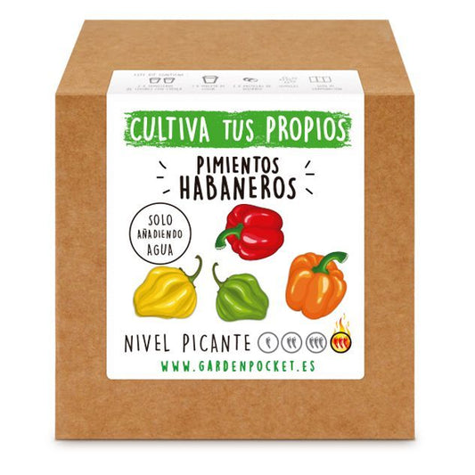 Kits de cultivo – Pimiento habanero Les Trouvailles de Tolède