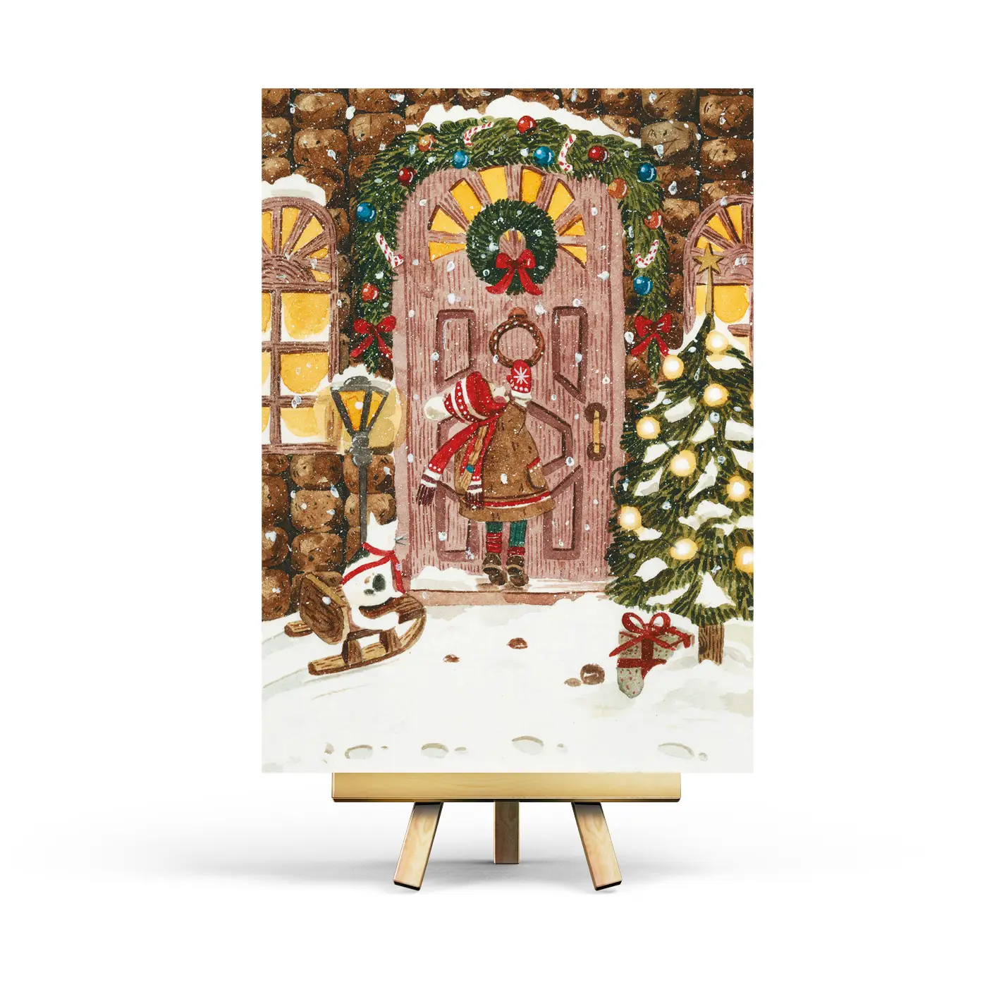 Postale - Puerta de Navidad Les Trouvailles de Tolède